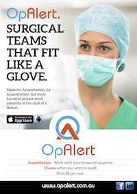 OpAlert for surgeons anaesthetists and surgical assistants assisting